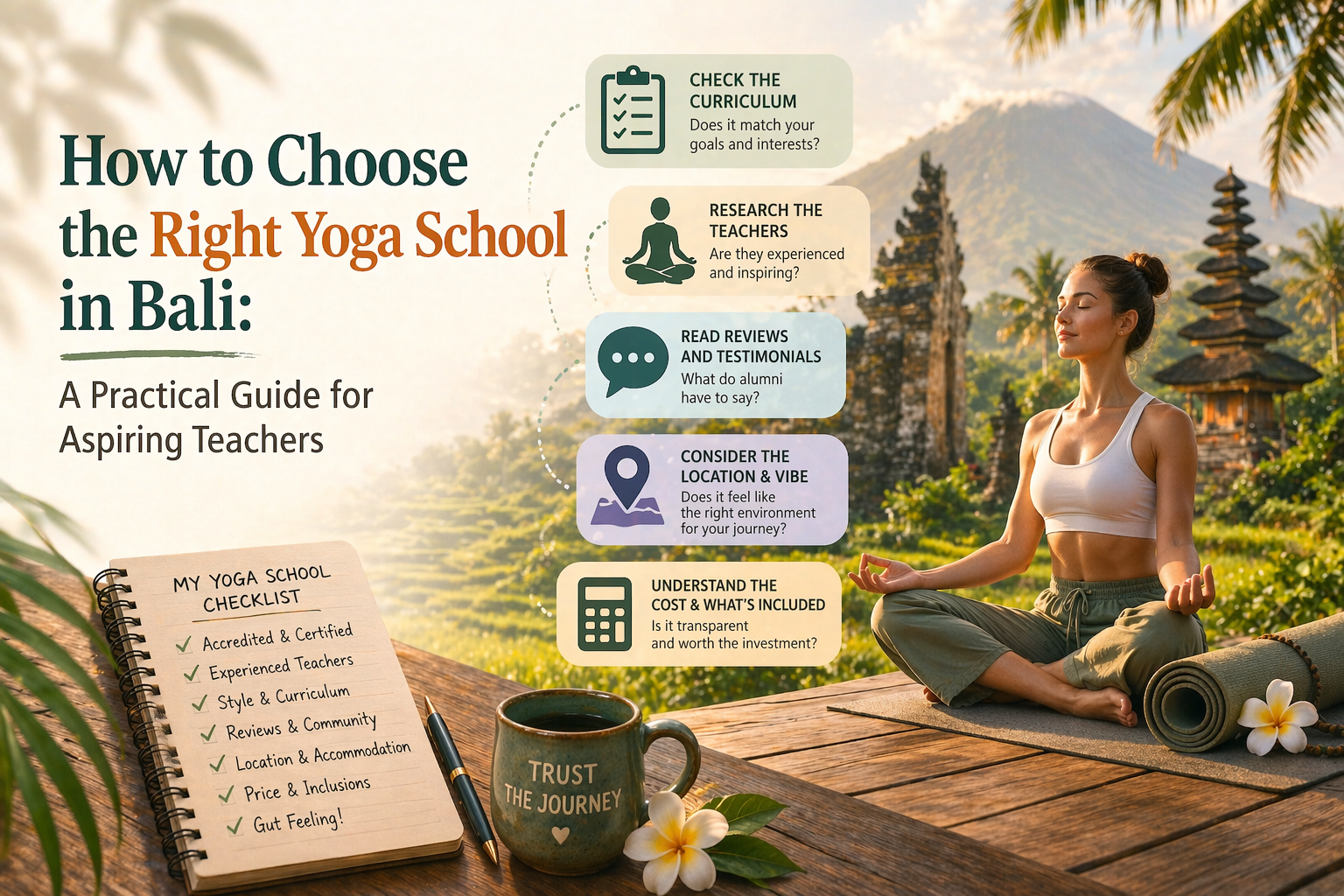 How to Choose the Right Yoga School in Bali