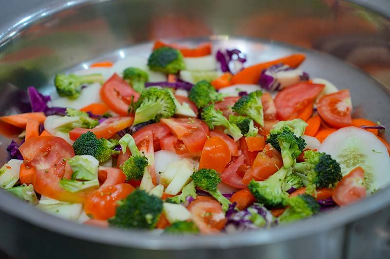 Yogic Vegetarian Meal at The Sun YTTC Bali